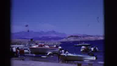 Arizona USA (1968): A Lot Of People Are Out On Boats Enjoying The Water On A