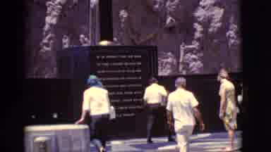 Arizona USA (1968): Men Walking Up To A Memorial And Bowing Their Heads In Respect