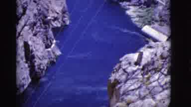 Arizona USA (1968): The Road In Between A Rocky Mountain