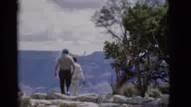 Arizona USA (1968): True Blue Sky Rocky Hill Scenery Overlooking The Mountains