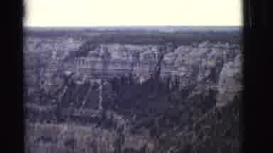 Arizona USA (1968): Aerial Picture Of Rocky Steep Canyons And Ancient Burial