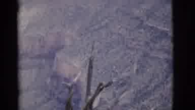 Arizona USA (1968): A Deep Gorge With Steep Cliffs Dotted With Brush And Stunted