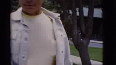 Arizona USA (1968): Two Different People Walking Towards The Camera And One Is