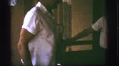 Flagstaff Arizona (1968): Men Entering Building To Work On Urgent Problem Solving