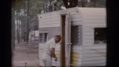 Flagstaff Arizona (1968): Clean Camper Wipe Your Feet Elders Outdoors Woods