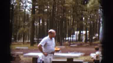 Flagstaff Arizona (1968): Footage Shows A Man Walking Around While A Woman Tends