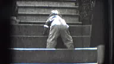 New Hampshire USA (1942): This Video Shows A Child In Overalls Climbing Down