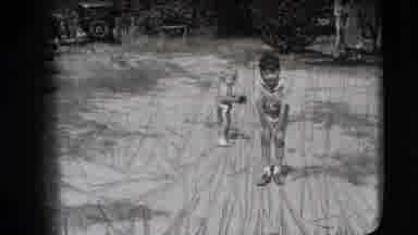 New Hampshire USA (1942): Little Kids Playing Having Fun
