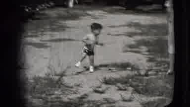 New Hampshire USA (1942): Toddler Learning To Walk Toward Mother Without Help