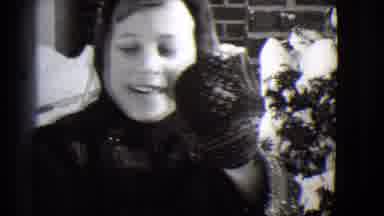 Buffalo New York (1944): A Little Girl Talking Outside To The Camera Explaining