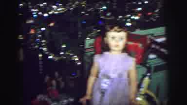 Lynbrook New York USA (1976): Three Children Begin Unwrapping All Of The Gifts