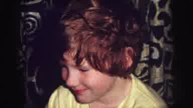 Lynbrook New York USA (1976): A Boy Wearing A Yellow Sweater Smiling With A