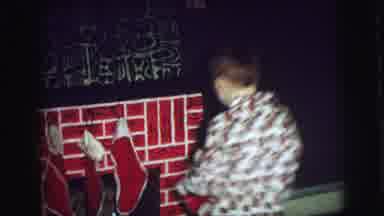 Lynbrook New York USA (1976): This Video Shows A Child Reaching Into His Stocking
