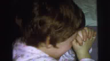 Lynbrook New York USA (1976): Child Praying Before Going To Bed And Two Other