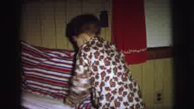 Lynbrook New York USA (1976): Boys Reading Bed And Then Going To Sleep In A