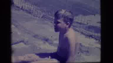 Ely Nevada (1968): Small Boy Playing Alone In The Very Wet Mud Of Day