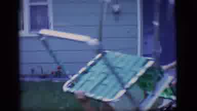 Des Moines Iowa (1966): Kids Playing Around Outside With Different Stuff Having