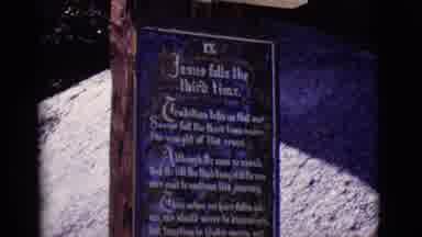 San Luis Colorado (1965): Religious Belief On Stone And Sign