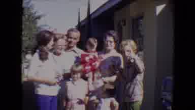 Evansville Indiana USA (1967): Family Vacation Picture
