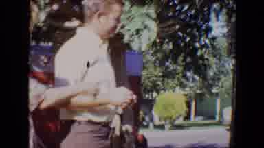 Evansville Indiana USA (1967): The Little Girls First Outdoor Adventure At The