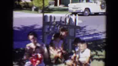 Evansville Indiana USA (1967): Picnic With Family And Relaxing