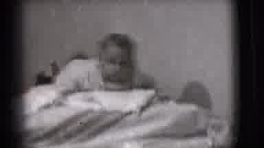 Trenton New Jersey (1941): Baby Seems Slightly Interested In Film Camera Pointed