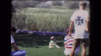 Davis California-1967: Children And Teenagers Sitting Playing On The Ground On A