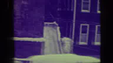Elmwood Park Illinois (1945): Snowing Outside During A Day And Seeing How