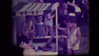 South Haven Michigan (1946): Several Children Boys And Girls Playing In The Land