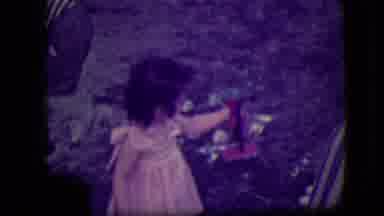 South Haven Michigan (1946): Children Gathered Playing Inside The House With
