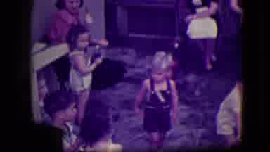 South Haven Michigan (1946): Little Boy Playing