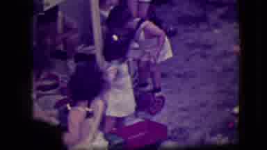 South Haven Michigan (1946): Children Playing