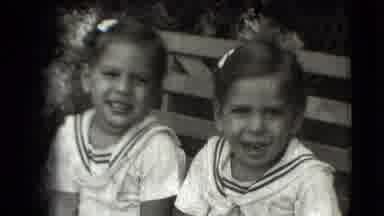 Levittown New York (1942): Girls Sisters Old Video Walking Children Sailors White