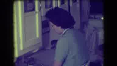 Patterson New Jersey (1946): A Mother In The 60'S Taking Care Of The House And The