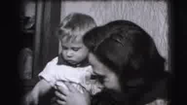 Cliffside Park New Jersey (1942): Black And While Video Of Family Having Fun And