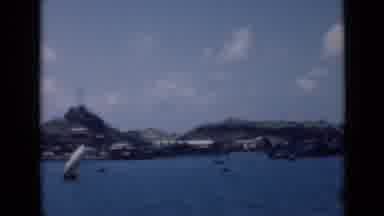 Aden Yemen (1946): Body Of Water Surrounded By Land On A Sunny Day