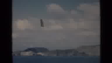 Aden Yemen (1946): Mountains By A Lake And Sky