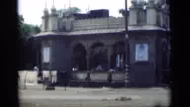 Bombay India (1946): An Old Building Is Shown Then An Old Archway Is Shown
