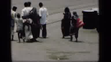 Bombay India (1946): Many Muslims Walking Towards Somewhere That They Probably