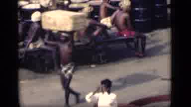 Bombay India (1946): People Working Hard In The Hot Summer