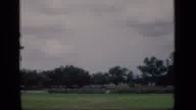 Bombay India (1946): Dark Cloudy Field Is Shown Before Image Of Two Cows Pulling A