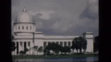 Bombay India (1946): Front Of Capitol Building With Traffic