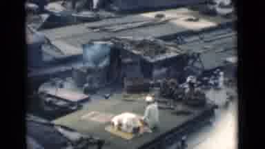 Calcutta India (1946): Islamic Praying In Ruins