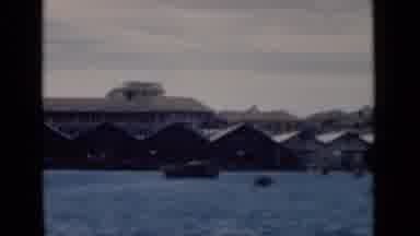 Colombo Ceylon-1946: Ship In A Busy Port With Vessels Of All Types And Sizes