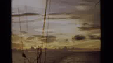 Colombo Ceylon (1946): Sunset View From Boat Sailing Through Bay On Day Of Rest