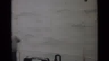 India (1946): Man Finding A Storage Boat In The Middle Of The Ocean In Black And