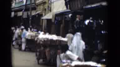 Suez Canal Egypt (1946): Person Films The Streets In A Foreign Country And Takes