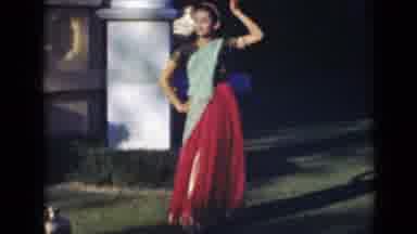 India (1947): A Girl Dancing With Moving Her Hand