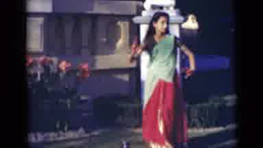 India (1947): Young India Female Performing A Ceremonial Dance In Native Clothing
