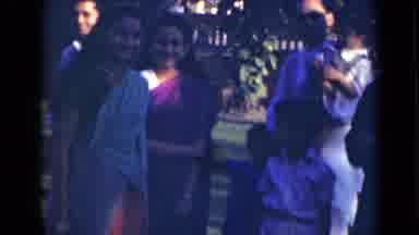 India (1947): Indian Family And Friends Poses For Photo In Event In A Park